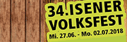27.06.-02.07.2018 34. Isener Volksfest